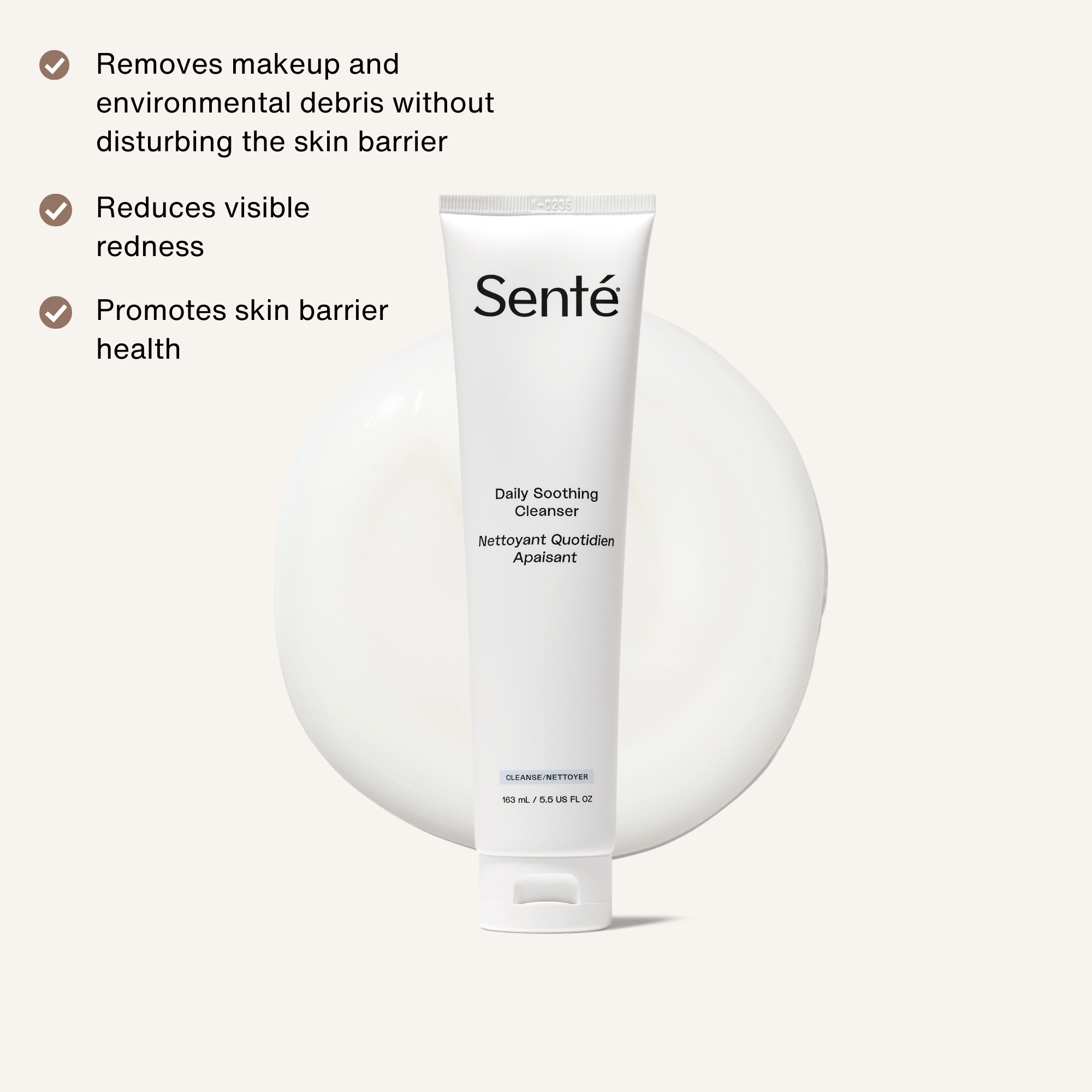 Daily Soothing Cleanser - Sente Labs - Cleanse