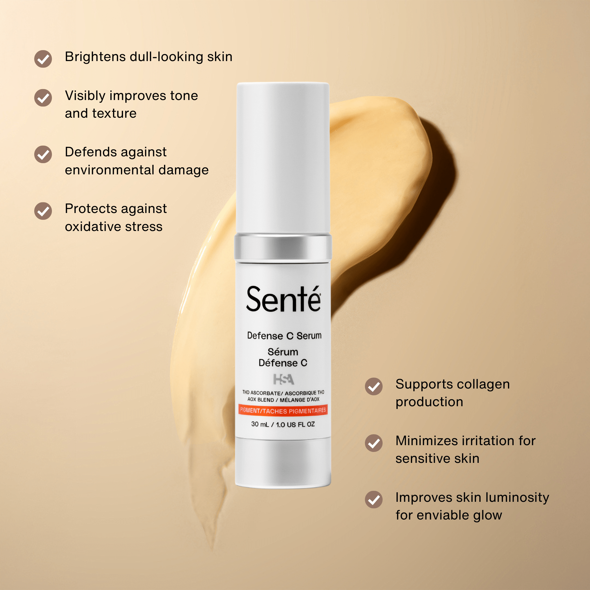 Defense C Serum - Sente Labs - Skin Care