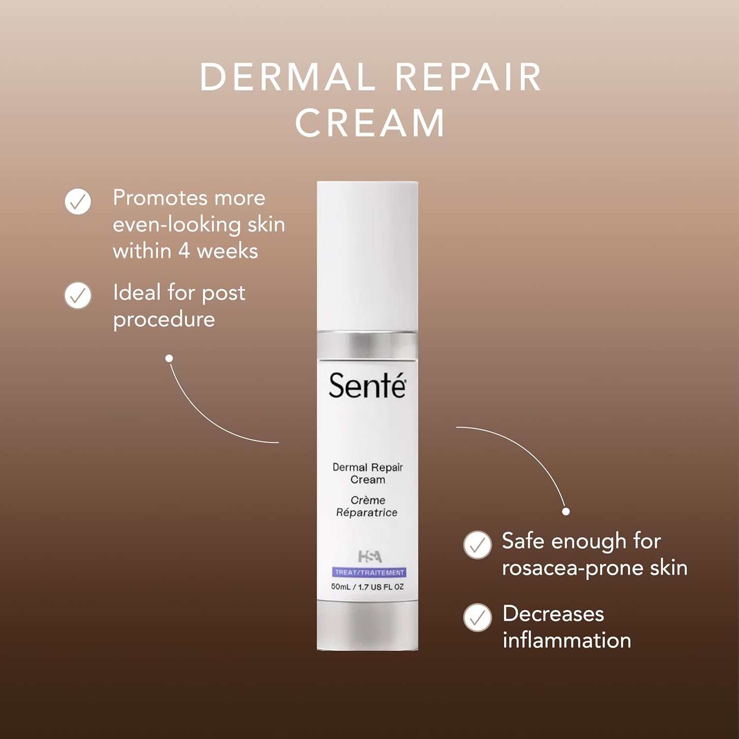 Dermal Repair Cream - Sente Labs-Treat