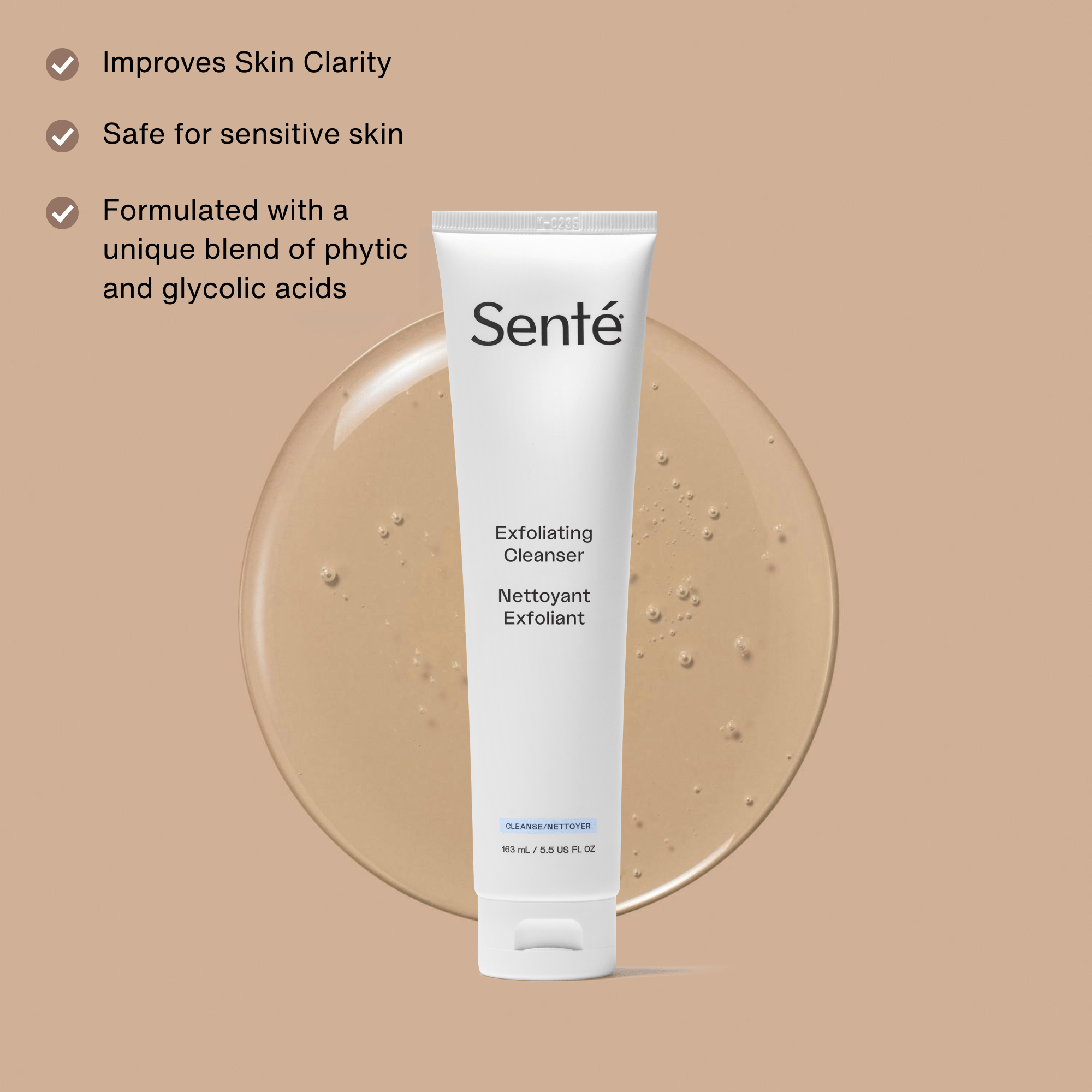 Exfoliating Cleanser - Sente Labs - Cleanse