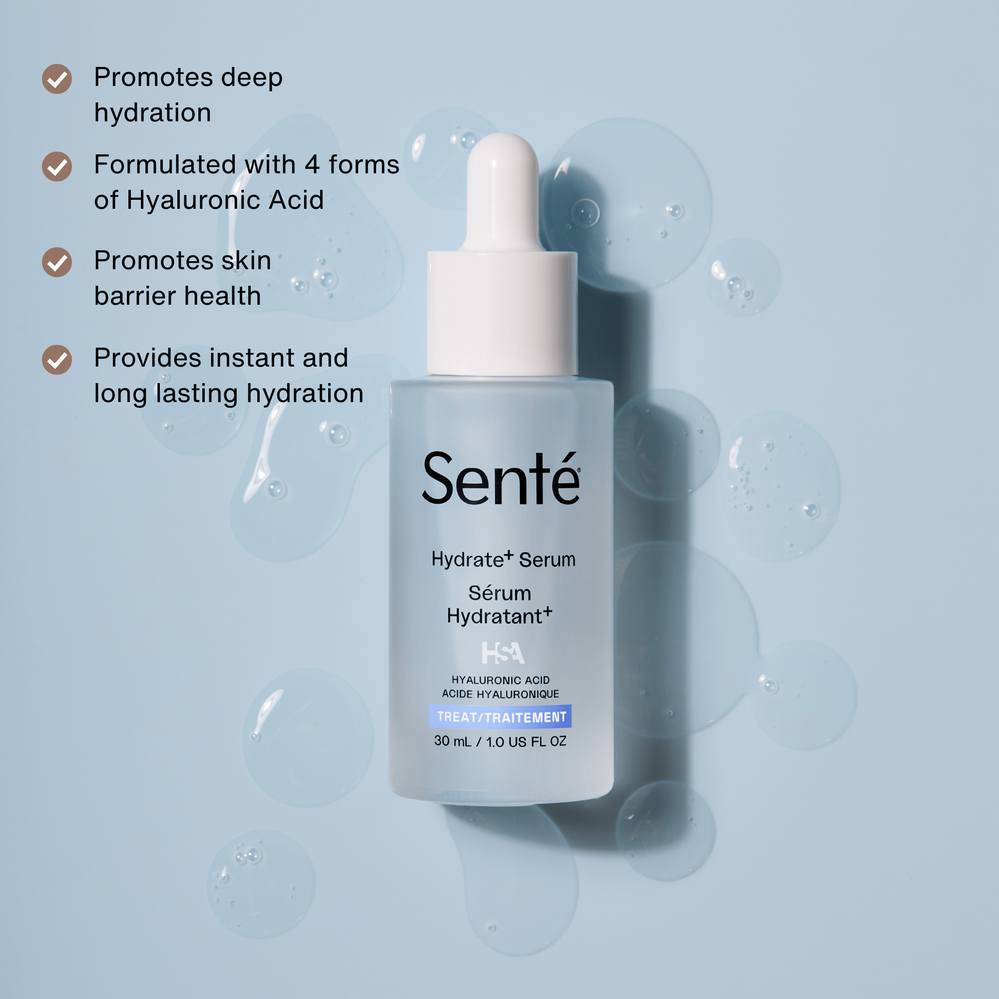 Hydrate+ Serum - Sente Labs - Skin Care