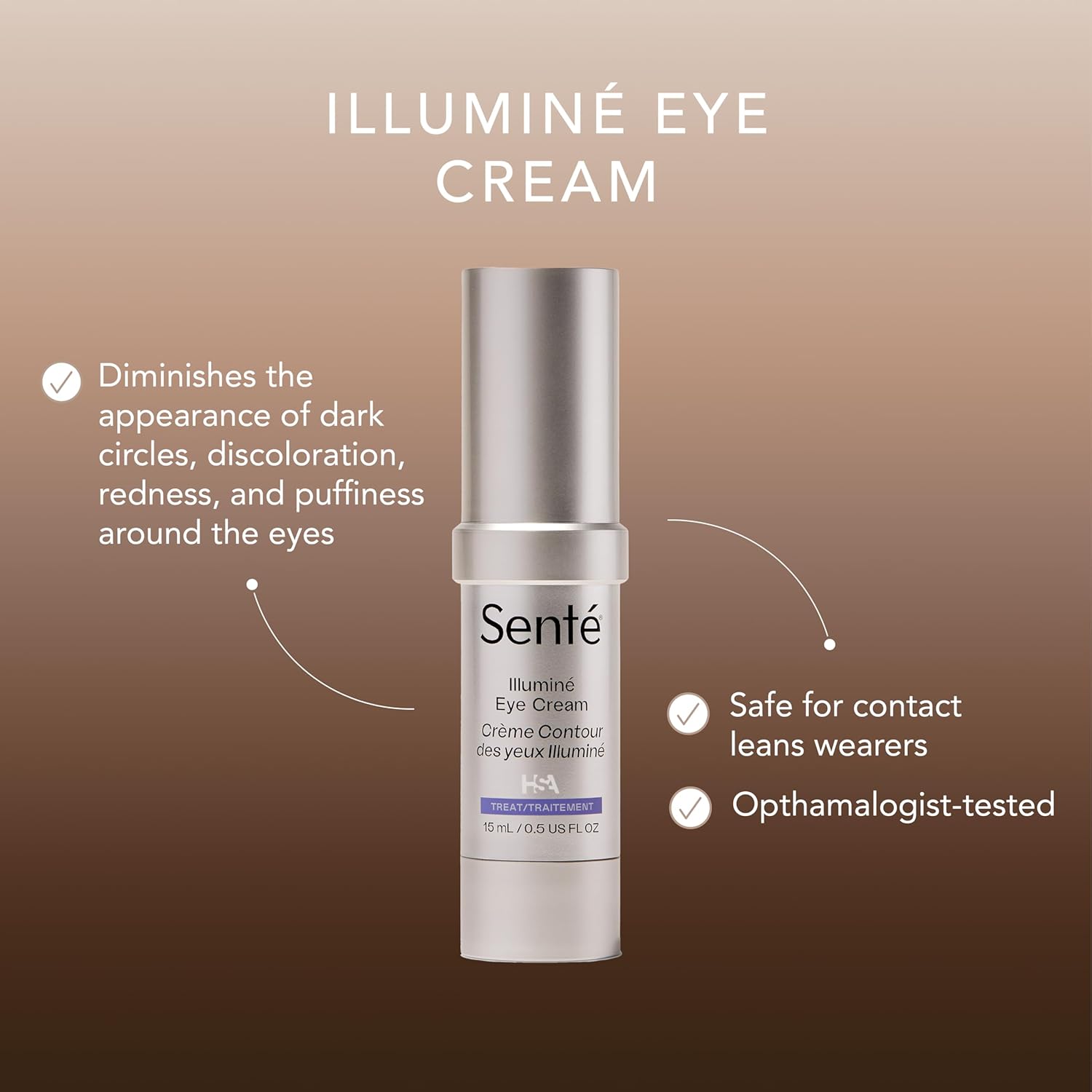 Illuminé Eye Cream - Sente Labs-Treat